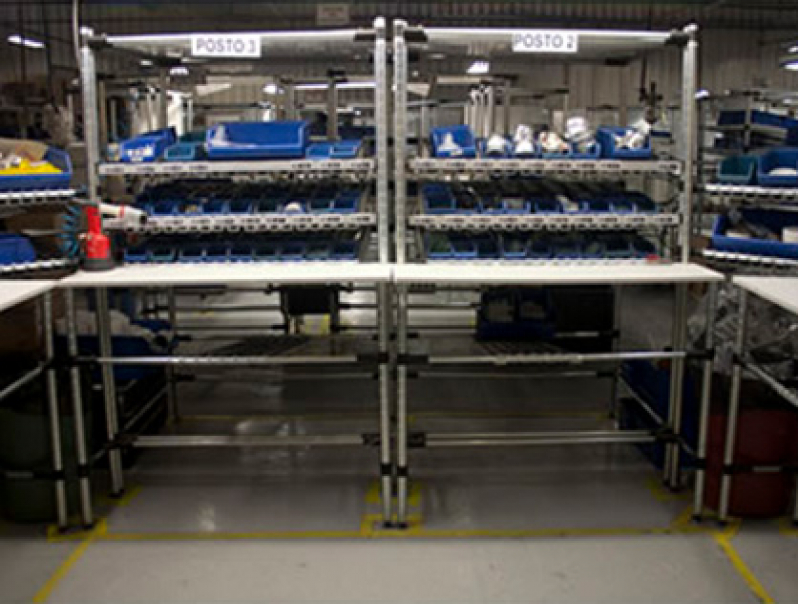 Flow Rack para Indústria Quissamã - Flow Rack Industrial