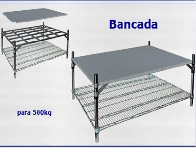 Onde Vende Bancada Indústria Paraíba - Bancada Industrial Aço