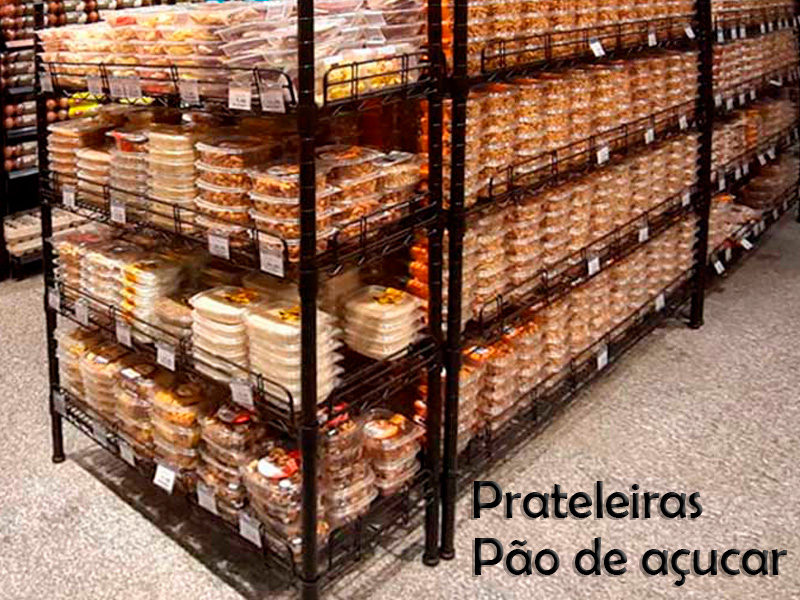 Prateleira de Aço para Loja Miranda - Prateleira para Loja