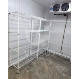 prateleira para câmara frigorífica modular Biritiba Mirim